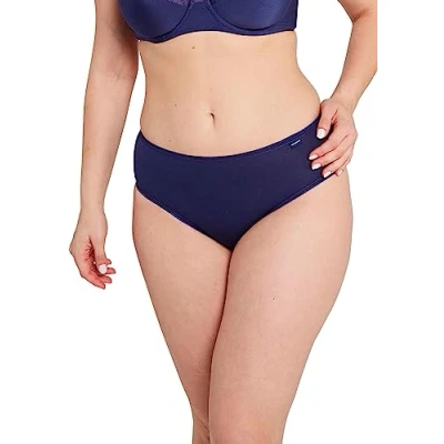 Abbildung von Sans Complexe, Set aus 3 Slips Bio Baumwolle, Simplement Coton B, ISN Blaues Band, 42