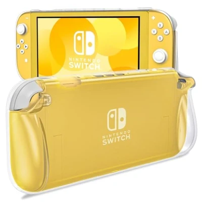 Abbildung von ProCase Hülle für Nintendo Switch Lite 2019 Klar Schutzhülle Clear Case, Weich Dünn TPU Crystal Stoßfest Antikratz