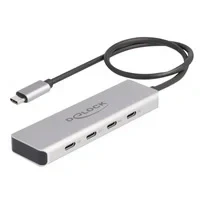 Abbildung von USB 10 Gbps Type C Hub mit 4 x Buchse,