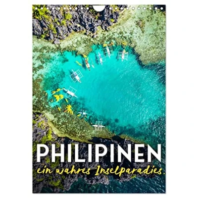 Abbildung von Philippinen Ein wahres Inselparadies. (Wandkalender 2025 DIN A4 hoch), CALVENDO Monatskalender
