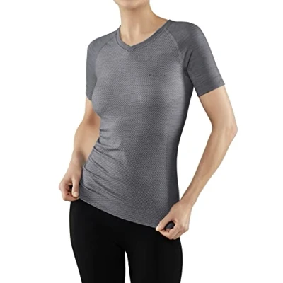 Abbildung von Falke 33460 Unterhemd/shirt greyheather (3757), Damen, Größe: Medium, Grey heather (3757)