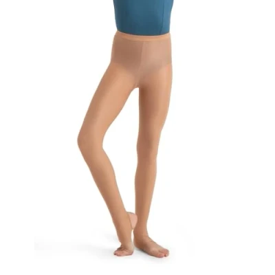 Abbildung von Capezio Girl&#039;s Ultra Shimmery Stirrup Child Tight, Light Toast, 4 Jahre