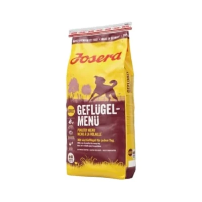 Abbildung von JOSERA Geflügel Menü (1 x 12,5 kg) Adult Premium Trockenfutter für ausgewachsene Hunde &amp; Mais/Reis besonders gut verträglich weizenfrei Hundefutter 1er Pack
