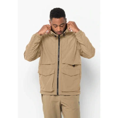 Abbildung von Jack Wolfskin Lightsome Wander Softshelljacke, Herren, Größe: Large, Sand storm