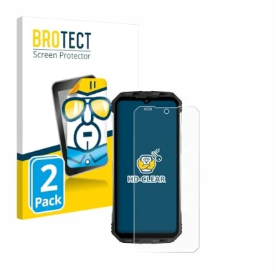 Abbildung von BROTECT (2 Stück Schutzfolie für Doogee S100 Displayschutz Folie Ultra Klar