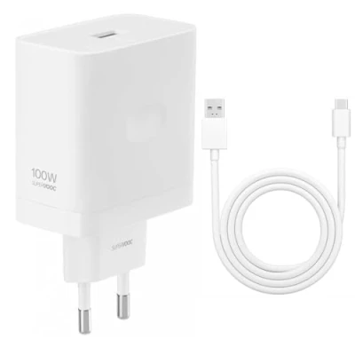 Abbildung von 100W SUPERVOOC Charge Adapter Ladegerät für Original Oppo Schnellladegerät USB C Ladekabel Netzteil Find X6 Pro X5 X3 X2 Flip N2 A96 A94 Reno 9 8 7 6