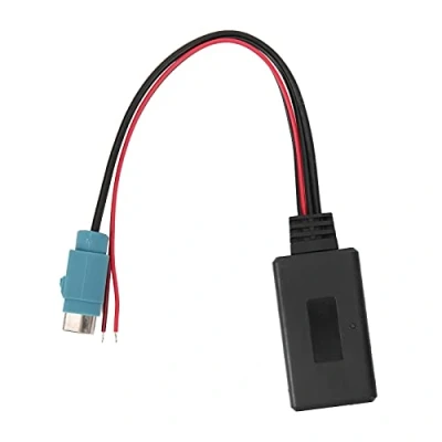 Abbildung von Aramox Bluetooth AUX IN Kabel, 12V Auto Modul Kabel Drahtloser Audioadapter Ersatz für Alpine IDA X001 DVA 9861 IVA 205R
