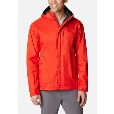 Abbildung von Columbia Pouring Adventure II Regenjacke / wasserabweisende Jacke, Herren, Größe: Small, Spicy