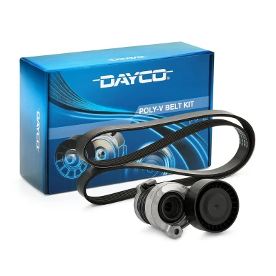 Abbildung von DAYCO KPV224 Keilrippenriemensatz RENAULT: SCENIC 3, GRAND Captur, DACIA: Duster SUV, SANDERO 2, Dokker Kombi, NISSAN: Qashqai 2