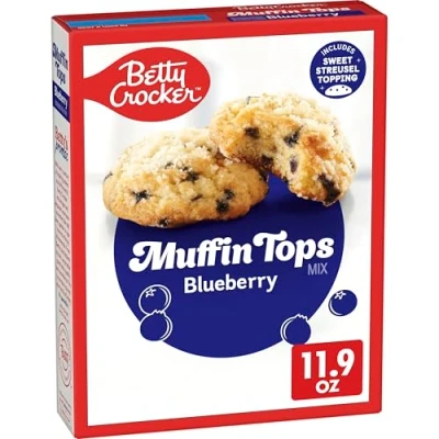Abbildung von Betty Crocker Muffin Tops Mix, Blaubeere, mit Belag, 340 ml