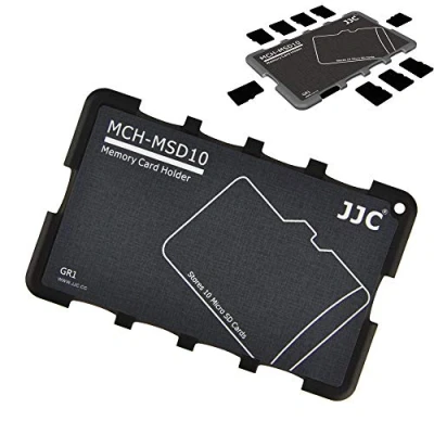 Abbildung von JJC Speicherkarten Etui Leichte Aufbewahrung Schutzhüllen für 10 Micro SD Karten