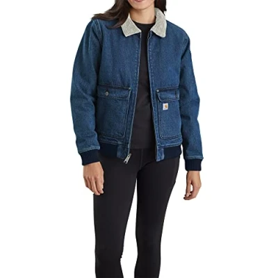 Abbildung von Carhartt Fleecejacke Jeansjacke