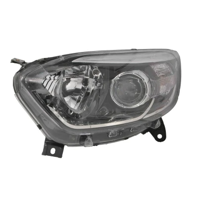 Abbildung von ABAKUS 551 1199LMLEMN2 Scheinwerfer links PY21W, W5W, H1 ohne Lampenträger, Glühlampe mit Stellmotor für LWR BAU15s, P14.5s RENAULT: Captur