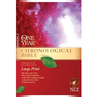 Abbildung von One Year Chronological Bible NLT Premium Slimline Large Print (New Living Translation)