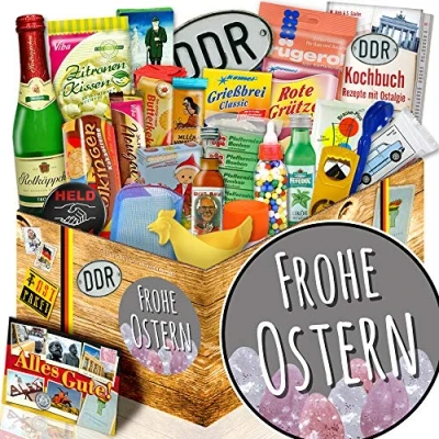 Abbildung von Frohe Ostern/Geschenk zu Ostern für Männer / 24er DDR Box