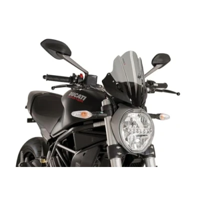Abbildung von Puig 8900 F Touring Windschutzscheibe für Ducati Monster 1200 R 16 &#039; 17&#039;