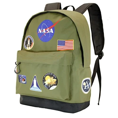 Abbildung von NASA Khaki FAN HS Rucksack, Mehrfarbig