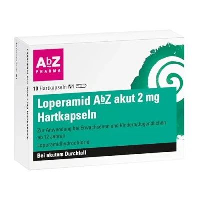 Abbildung von Loperamid AbZ akut 2 mg 10 St