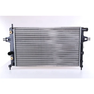 Abbildung von NISSENS 632461 Kühler, Motorkühlung Aluminium 600 377 20 Kühlrippen mechanisch gefügt OPEL: Astra G CC, Zafira A, Caravan