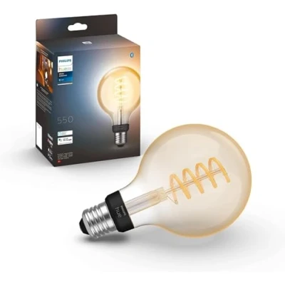 Abbildung von Philips Hue Filamentlampe White Ambiance Globe XL ST72/E27