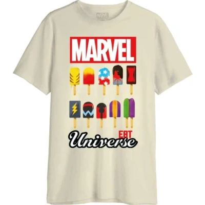 Abbildung von Marvel Herren Memarcots288 T Shirt, Natur, XL