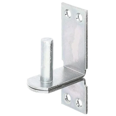 Abbildung von Alberts 311353 Kloben auf Platte in den Ausführungen mit DI oder DII Haken galvanisch verzinkt, dickschichtpassiviert Dornmaß Ø10 mm 90 x 30
