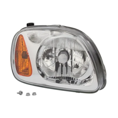 Abbildung von TYC 20 6275 05 2 Scheinwerfer rechts H4 gelb mit Lampenträger, ohne Elektromotor NISSAN: MICRA