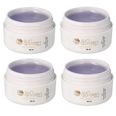 Abbildung von Sun Garden Nails UV Classic Versiegelungsgel Klar 4 x 30ml Finish Gel Nail Set