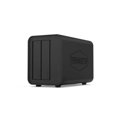 Abbildung von TERRAMASTER F2 424 NAS Storage 2Bay N95 Quad Core CPU, 8GB DDR5 RAM, 2.5GbE Port x 2, Network Attached mit Hoher Leistung (Diskless)