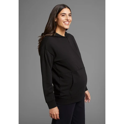 Abbildung von Neun Monate Umstandssweatshirt, Für Schwangerschaft und Stillzeit, mit praktischem Verschluss