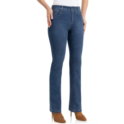 Abbildung von wonderjeans Bootcut Jeans &quot;Boot&quot;, Figurbetonte Form mit leicht ausgestelltem Bein