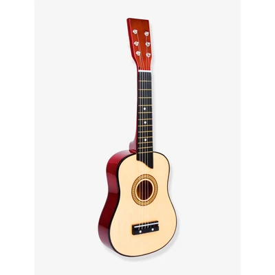 Abbildung von small foot Gitarre &quot;Natur&quot; aus Holz, mit sechs Nylonsaiten und Plektron, geeignet für Kinder ab 3 Jahren, 3307