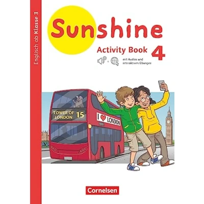 Abbildung von Sunshine Englisch ab Klasse 3 Allgemeine Ausgabe 2020 4. Schuljahr: Activity Book mit interaktiven Übungen online