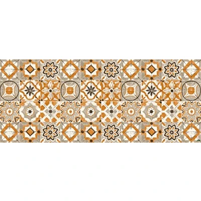 Abbildung von vilber Gran Chef Kollar Teppich, orange 04, 78 x 180 0.22 cm