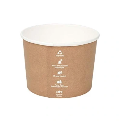 Abbildung von GREENBOX Pappbecher Universal 525 ml 25 Stück to go biobeschichtet Ø 114 mm, umweltfreundlich, stabil &amp; recycelbar