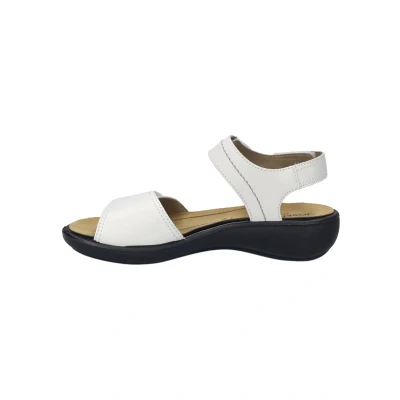 Abbildung von Josef Seibel Riemensandalette, Damen, Größe: 36, Weiss Schuhe