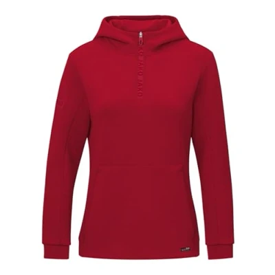 Abbildung von JAKO Damen Zip Hoodie Pro Casual, Chilirot, 38