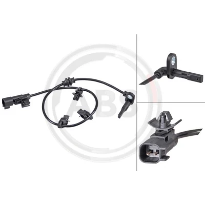 Abbildung von A.B.S. 32125 ABS Sensor aktiver 475 575 37 schwarz CHEVROLET: Orlando
