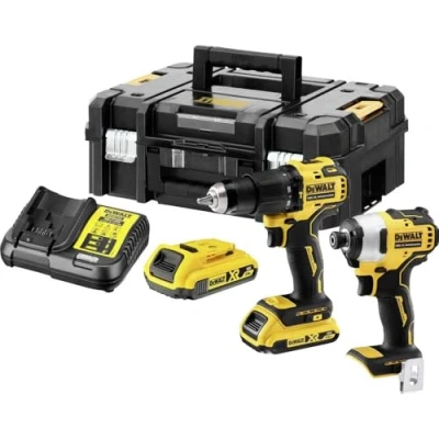 Abbildung von Dewalt DCK2062D2T Akku Schlagschrauber, Schlagbohrschrauber Li Ion (DCK2062D2T QW)