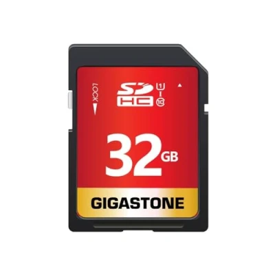 Abbildung von Gigastone 32GB SDHC Speicherkarte UHS I U1 Klasse 10, bis zu 80 MB/Sek. für Digitalkameras Canon Sony Nikon Olympus PC