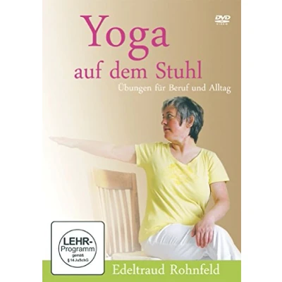 Abbildung von Yoga auf dem Stuhl