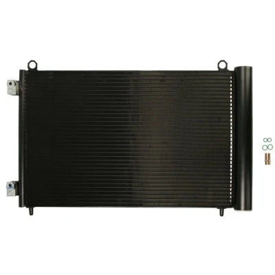 Abbildung von NRF EASY FIT 35899 Klimakondensator mit Trockner, Dichtring 14,4 11 Aluminium 530 PEUGEOT: 206 Schrägheck, SW