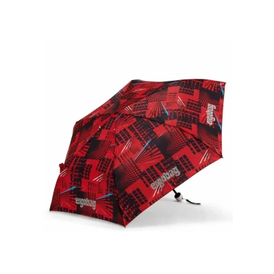 Abbildung von ergobag Regenschirm AlarmBärreitschaft Rot