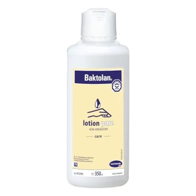 Abbildung von Baktolan lotion pure: feuchtigkeitsspendende und parfümfreie Pflegelotion für normale Haut, 350ml