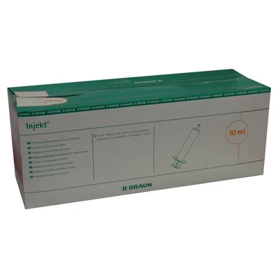 Abbildung von Injekt Solo Spritze 10 ml Luer exzentris 100X10