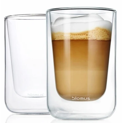 Abbildung von Blomus Cappuccino Gläser Nero Doppelwandig 2 Stück