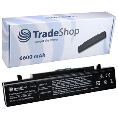 Abbildung von Hochleistungs Laptop Notebook AKKU 6600mAh für Samsung FS04 ersetzt AA PB9NC6B PB9NS6B9 PB9NS6B PB9NC6W PB 9 NC 6 B NS