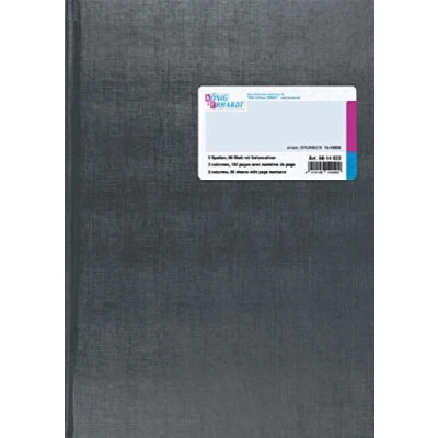 Abbildung von König &amp; Ebhardt und 8614522 Geschäftsbuch / Spalten,buch (A4 mit festem Kopf 2 Spalten, 32 Zeilen, 80g/m², 96 Blatt Fadenheftung Seitenzahl)