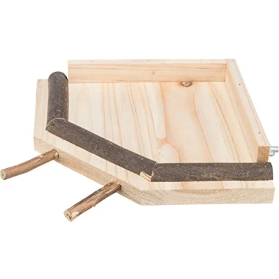 Abbildung von Trixie Landing area with perches, wood, 19 x cm