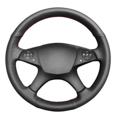 Abbildung von MEWANT Lenkradbezug für Mercedes Benz W204 C Klasse 2007 2010 C280 C230 C180 C260 C200 C300 / Zubehör